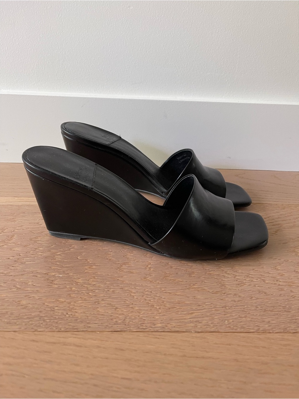 JEFFREY CAMPBELL Appetit Wedge Slide Sandal